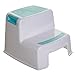 Dreambaby 2-Step Stool - Aqua, White