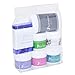 Footnanny Travel Set with Lavender Tea Tree Eucalyptus Peppermint Rose, Socks & (BLUE) Buffer Oprah's Favorite 2018