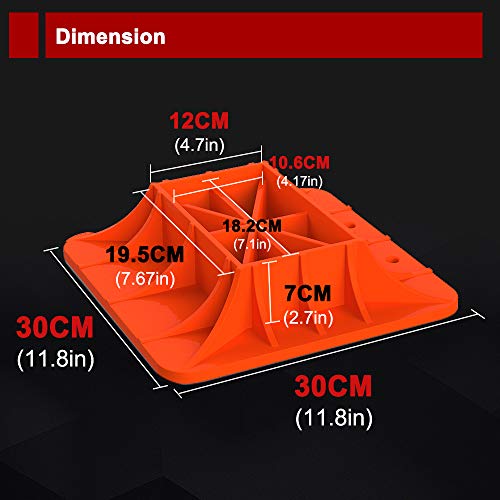 image for BUNKER INDUST Off-Road Base for Hi Lift Jack,Heavy Duty Farm Off-Road 