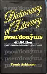 pseudonyms literary