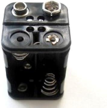 Caja de 4 pilas A23 LR1 4Lr44 salida de 9 V: Amazon.es: Salud y cuidado personal
