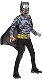 Batman v Superman: Dawn of Justice Batman Battle Armor Muscle Chest Shirt Set