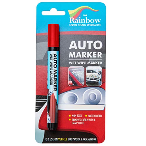 Car Paint Marker Pens Auto Writer Red Windows, Glass, Tire, Metal