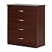 South Shore Libra 4-Drawer Chest, Royal Cherry