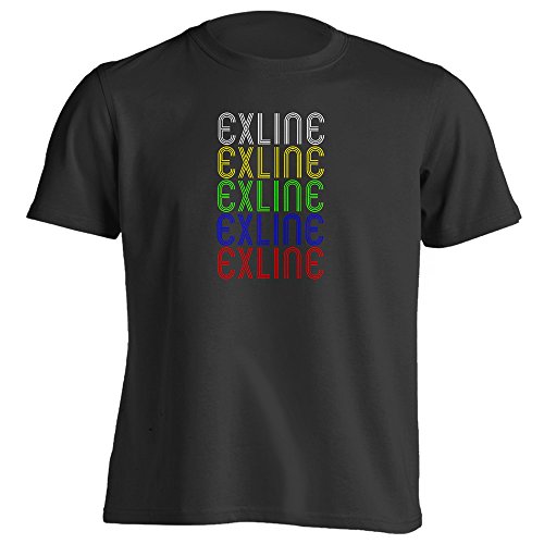 Vintage Style Retro Hometown - Exline, IA 52555 - Souvenir - Unisex - T-Shirt