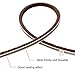 Pile Weather Stripping Felt Door Seal 11/32 inch x 11/32 inch x 16 Ft Brown, Brush Door Sweep for Sliding Doors Window Dustproof Winter Seal