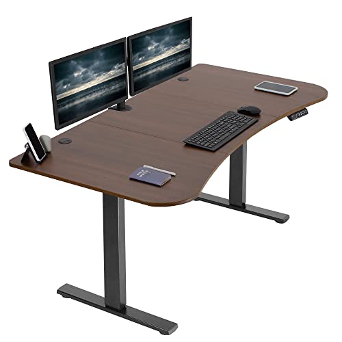 VIVO Electric Height Adjustable 63 x 32 inch Stand