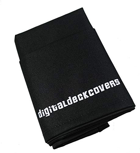 DigitalDeckCovers Printer Dust Cover for HP OfficeJet Pro 8610/8615 / 8620/8625 Printers [Antistatic, Water Resistant, Heavy Duty Black Fabric] - Thumbnail 3