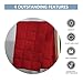 puredown® Soft Feather Down Throw Blanket Lightweight Packable Couch Throw for Indoor and Outdoor Use, 50