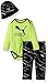 PUMA Baby Boys' Three Piece Pant, Bodysuit and Hat Set