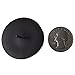 Desunia Large 1 7/16inches Dia. Heavy Duty Felt Nail-on Slider Glide Pads for Chairs, Stools, & Tables - Furniture Slides Like Magic -Tile & Hard Wood Floor Protector - Espresso - 16 pcs.