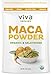 Viva Naturals Organic Maca Powder, 8oz Bag, Gelatinized for Enhanced Bioavailability, Non-GMO