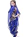 Astage Girls Oriental Belly Dance Sets All accessories Dark Blue L(Fits 9-11 Years)