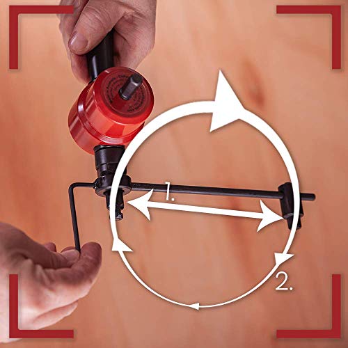 CaNibble Professional Nibbler with Straight & Circle Cutting Attachment Attaches to Drills for Multi-Directional Cutting - Thumbnail 6