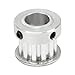 uxcell Aluminum 12 Teeth 12mm Bore 5.08mm Timing Belt Pulley for 10mm Belt