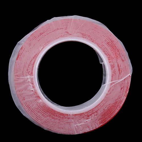 image for MonkeyJack 1 Roll PET Acrylic Double Sided Adhesive Tape Ultra Clear S