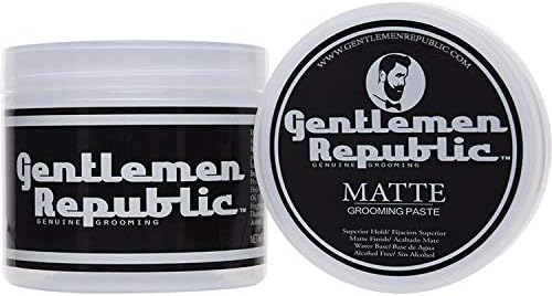 gentlemen Republic Matte grooming Paste genuine grooming for Men  4 oz