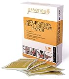 Moxibustion Natural Heating Herb Pads Heat Therapy Patches for Arthritis,Neck Shoulders, Back Pain Relief-Pack of 5