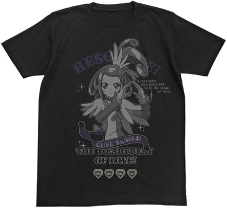 Amazon Co Jp ドキドキ プリキュア キュアソードtシャツ ブラック サイズ L ホビー 通販