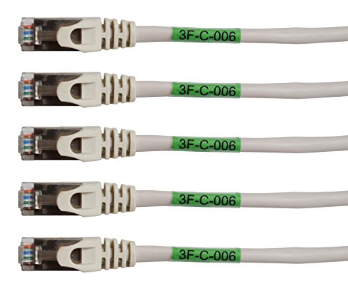 mr label vinyl self laminating printable cable labels