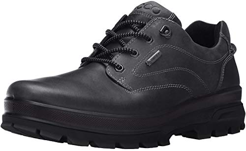 ECCO Men's Rugged Track GTX Tie-M, Black, 44 EU/10-10.5 M US