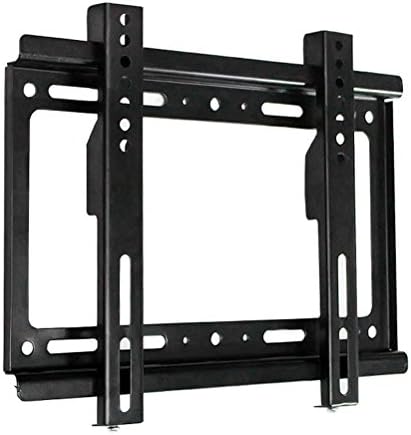 TV Wall Mount Bracket Low Profile for Most 14-42 inch 15 17 19 20 22 23 24 26 30 32 36 40 inch Corner LED LCD Plasma Flat Screen Monitor Max Vesa 200x200mm Loading 66lbs