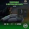 Razer Naga Pro - Modular Wireless Gaming Mouse with Interchangeable Side Panels (19 + 1 Programmable Buttons, Optical…