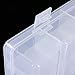 15/24/36 Grid Clear Adjustable Jewelry Bead Organizer Box Storage Container Case