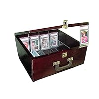 Pennzoni Display Storage Case for Baseball Alll Sports Cards Cherry P315C