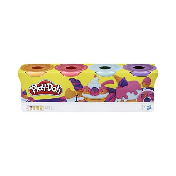 Play-Doh-4-Pack-of-Sweet-Themed-Non-Toxic-colours-for-Kids-2-Years-and-up-4-oz-Cans-4-Pack-of-Wild-Non-Toxic-colours-for-Kids-2-Years-and-up-4-oz-Cans Play-Doh 4 Pack of Sweet Themed Non-Toxic colours for Kids 2 Years and up, 4 oz Cans & 4 Pack of Wild Non-Toxic colours…