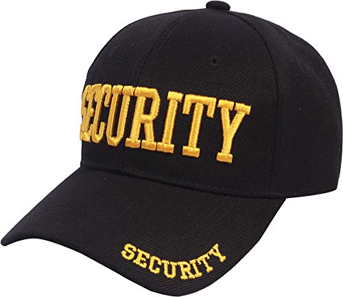 Enimay Law Enforcement Hook Loop Closure Hat's (Single, Security Black Yellow)