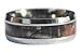 Silver Stainless Steel 8mm, Comfort Fit, Deep Woods Hunter Camo Rings for Men, Camouflage Wedding Rings, Sizes 4-13