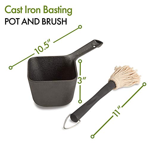 Cuisinart CBP300 Cast Iron Basting Pot and Brush Pricepulse