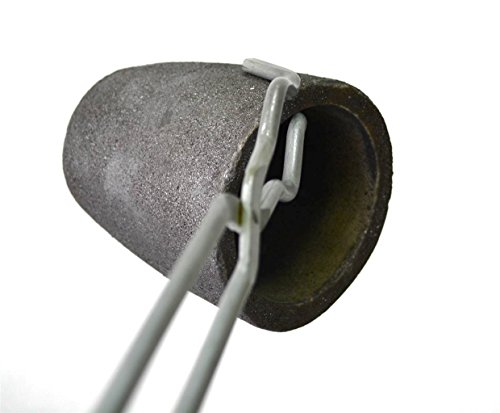 19" Graphite Foundry Crucible Bent Tongs Melting Casting Gold Silver Copper