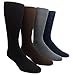 Men's Vagden Plain Rayon from bamboo Dress 3PK socks (Navy) 8-12