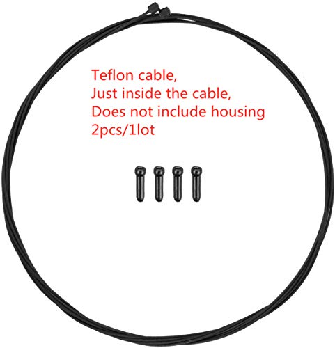 EASTERN POWER 2 Pcs Teflon Shift Cable, Bicycle Shifter Cables for MTB/Mountain/Road Bike