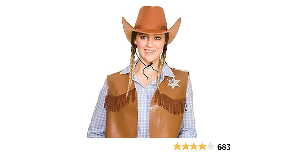 Be Wicked Adult Texan Cowboy Hat 