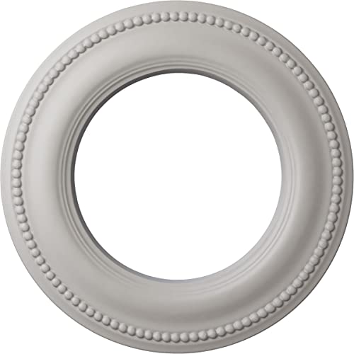 Ekena Millwork Bradford Classic Ceiling Medallion, Ultra Pure White