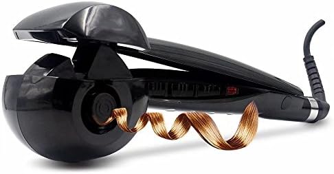 Automatic Hair Curler, Ceramic Curling Iron Wand Roller Hair Style Creator, AYESY No Noise Safety Diversity Roller Pro Curl Machine for Beautiful and Shiny Curls Gift Black