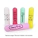 Fun Labels & Stickers for DIY Lip Balm Tubes or Aromatherapy Essential Oil - 6 Sheets - 114 Stickers by Rivertree Life