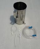 Enema Kit / 1.5 Qt. Stainless Steel Enema Bucket | Instuction Booklet