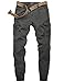 Match Men's Regular Fit Chino Jogger Cargo Pant (36W x 33L, 6539 Army gray)