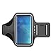 J&D Armband Compatible for Samsung Galaxy Note 10 Plus/Galaxy 10 Plus 5G/10+/10+ 5G/10 Pro/Note 9/Note 8/A9 2018 Armband, Sports Armband with Key Holder Slot for Running, Earphone Connection Black