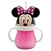 Minnie Mouse Head Cup with Handle and Straw - Minnie Mouse Kids Cup