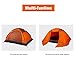 Mounchain 2 Person Combination Tent Double Layer Detachable with Carry Bag Windproof Waterproof 3-4 Season Camping Tents Easy Setup for Camping Hiking Backpacking Climbing (Style A)