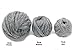 Merino Wool Super Chunky Yarn- Bulky Roving Yarn for Finger Knitting,Crocheting Felting,Making Rugs Blanket and Crafts by FLORAKNIT (Gray, Medium-20mm 0.55LB)