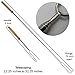 Evelots Marshmallow/Hot Dog Stick-Smore-Extend 32 Inches-Stainless-No Rust-Set/8thumb 2