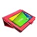 Infiland NeuTab N7 Pro 7'' / NeuTab N7S Pro 7'' case, Folio PU Leather Slim Stand Case Cover for NeuTab N7 Pro 7 / NeuTab N7S Pro 7 inch Quad Core Google Android Tablet , Red