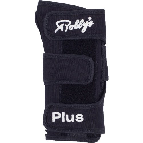 Robby's Cool Max Plus Right Hand Bowling Wrist Support, Black, X-Large