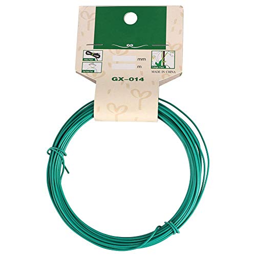 Mumusuki Garden Twist Tie Bonsai Training Wire 40 Feet 1.2mm Twine Rope Garden Accessory Perfect for Plant Cages